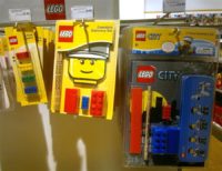 The non-Senator Lego erasers (£2 each)