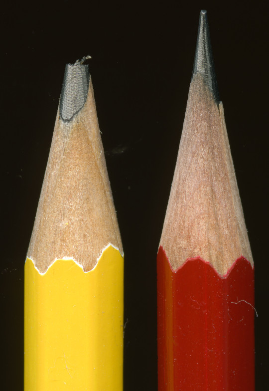 Viking pencils - Red M+R 0981 sharpener - Möbius und Rupper