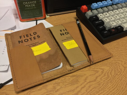 3M Label Roll, Field Notes and Rustico