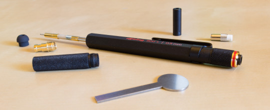 The Rotring 800+, disassembled