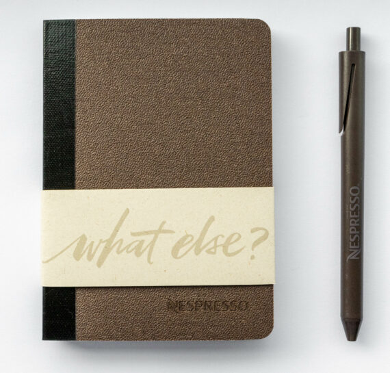Nespresso notebook and pen - Bleistift
